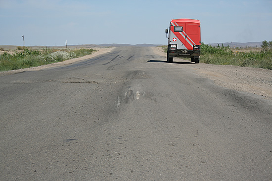 Strasse Kasachstan