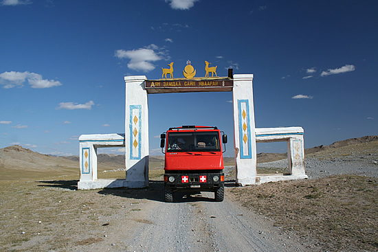 Auf dem Weg ins Altai